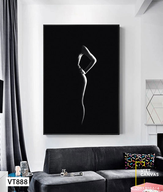 Tranh Cô Gái - VT888