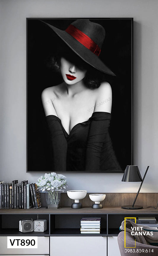 Tranh Cô Gái - VT890