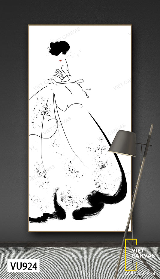 Tranh Cô Gái - VU924
