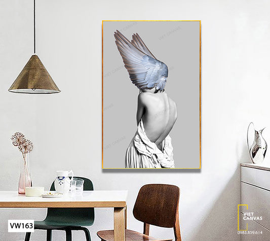 Tranh Cô Gái Bí Ẩn - VW163