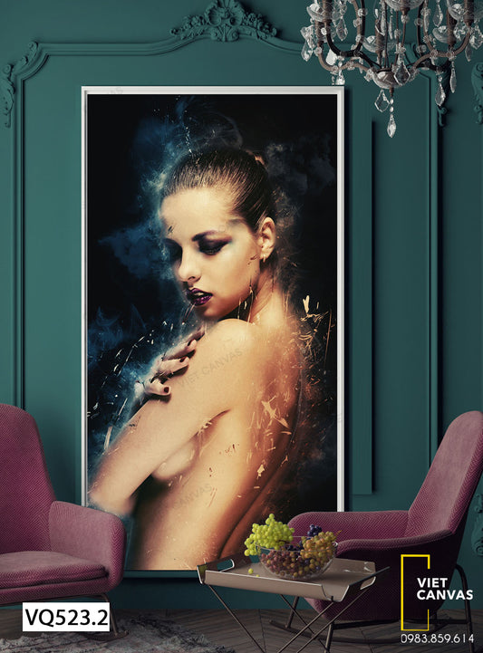 Tranh Cô Gái Bí Ẩn - VQ523.2
