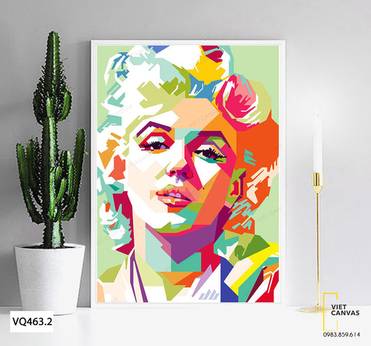 Tranh Cô Gái Cá Tính - VQ463.2