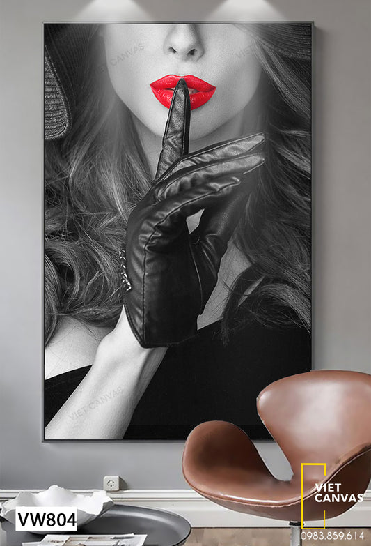 Tranh Cô Gái Quyến Rũ - VX982