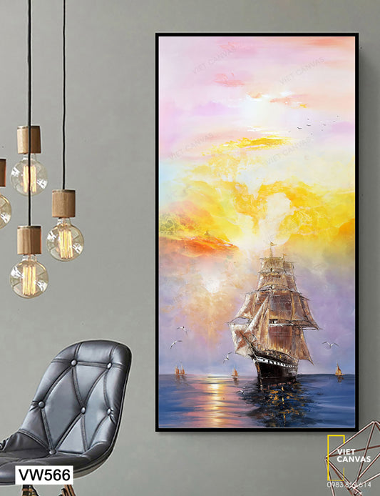 Tranh Con Thuyền - VW566