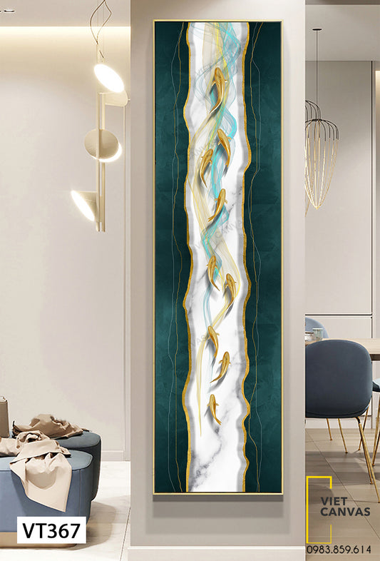 Tranh Cửu Ngư Quần Hội - VT367