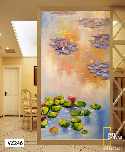 Tranh Đầm Hoa Súng - VZ246