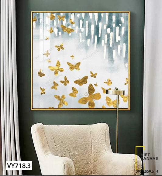 Tranh Đàn Bướm Bay - VY718.3