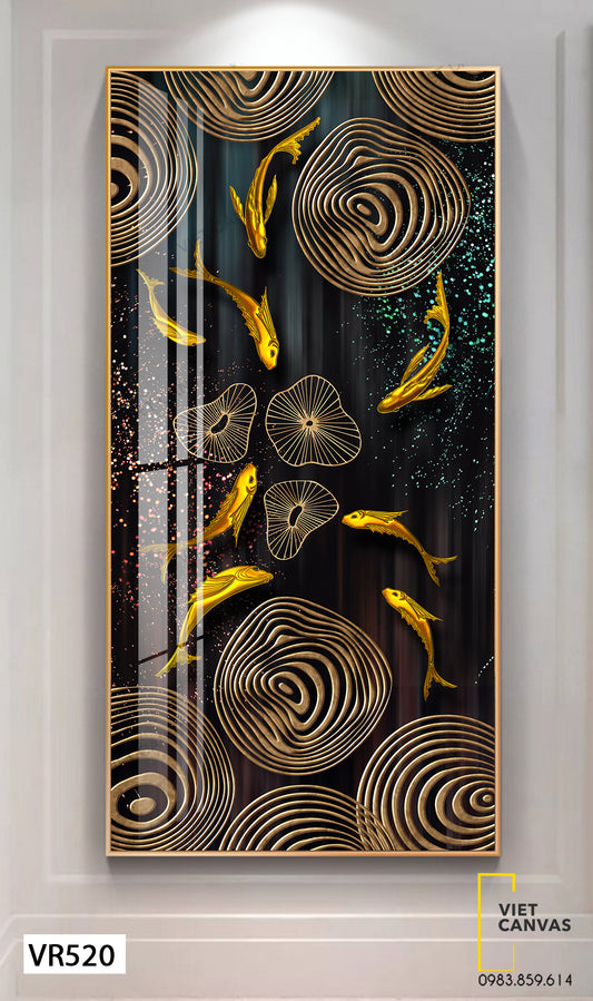 Tranh Đàn Cá Bơi Lội - VR520