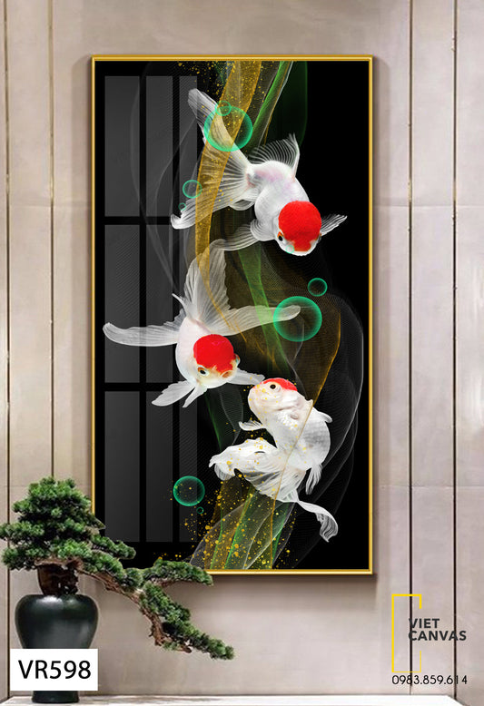 Tranh Đàn Cá Cảnh - VR598