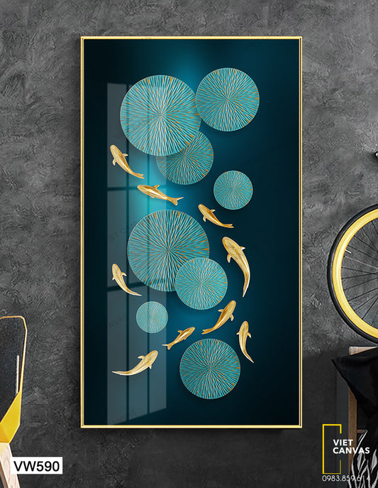 Tranh Đàn Cá Vàng - VW590