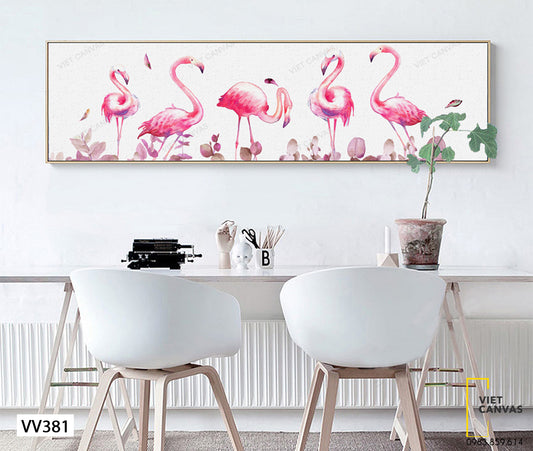Tranh Đàn Hồng Hạc - VV381