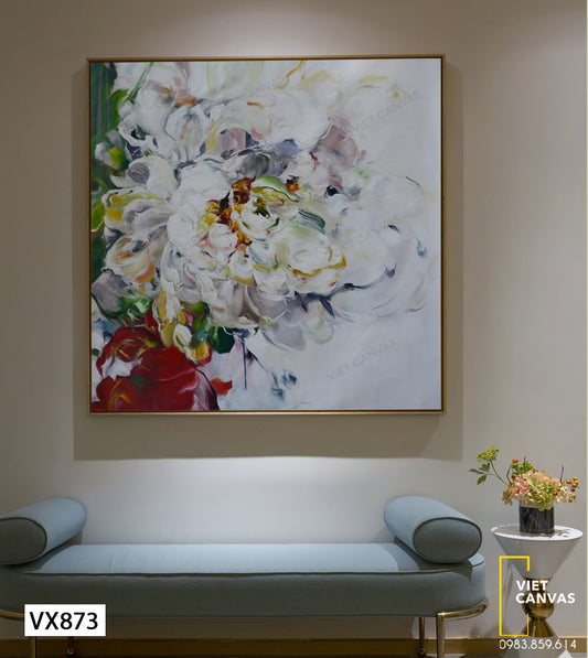 Tranh Đóa Hoa Nở Rộ - VZ873