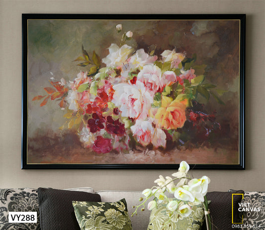 Tranh Đóa Hoa Nhẹ Nhàng - VY288