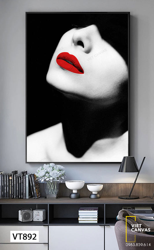 Tranh Gương Mặt Cô Gái - VT892