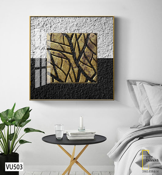Tranh Hình Vuông Trừu Tượng - VU503