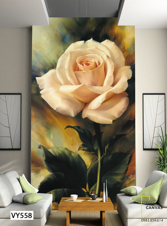 Tranh Hoa Hồng Khoe Sắc - VY558