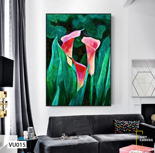 Tranh Hoa Khoe Sắc - VU015