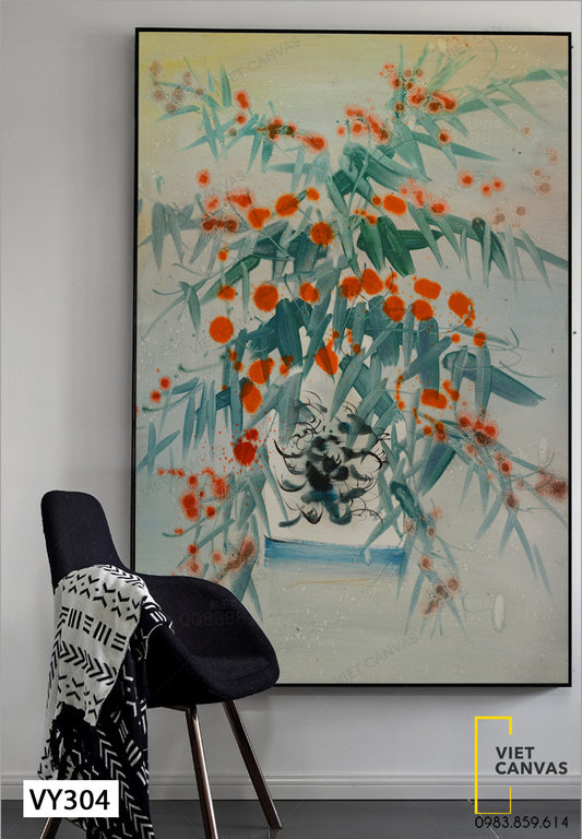 Tranh Hoa Khoe Sắc - VY304