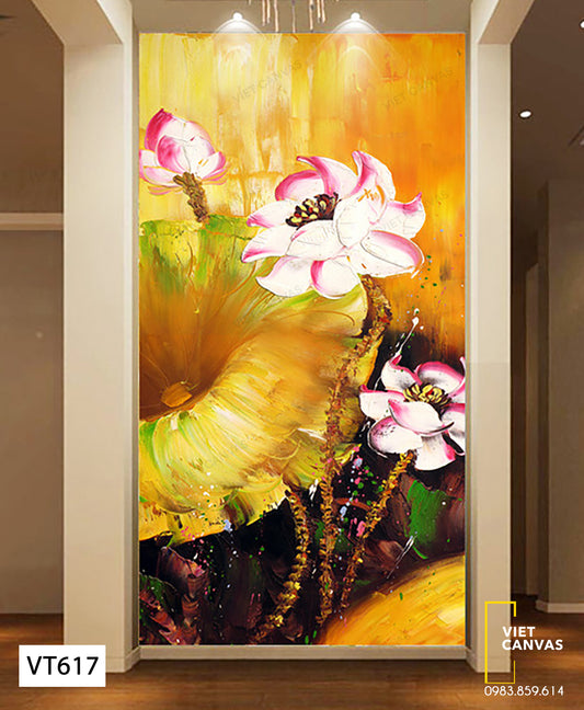 Tranh Hoa Sen - VT617