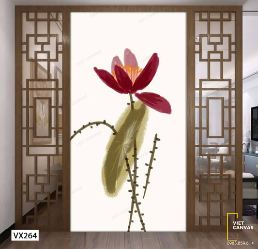 Tranh Hoa Súng Nước - VX264