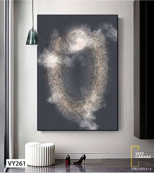 Tranh Hươu Chạy Dưới Tán Cây - VY261