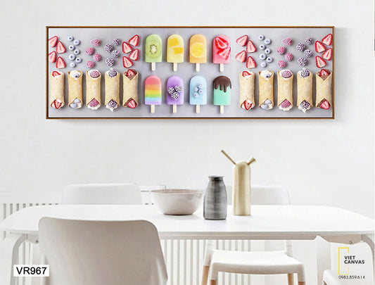 Tranh Kem Và Bánh - VR967