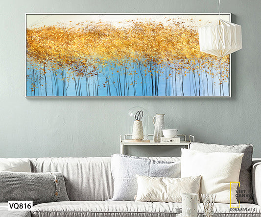 Tranh Khu Rừng Lá Vàng - VQ816