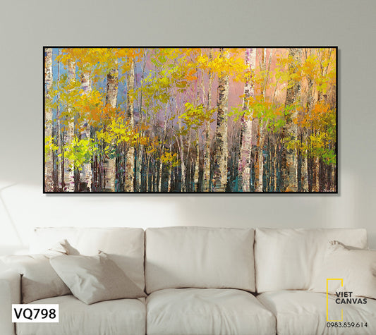 Tranh Khu Rừng Mùa Thu - VQ798