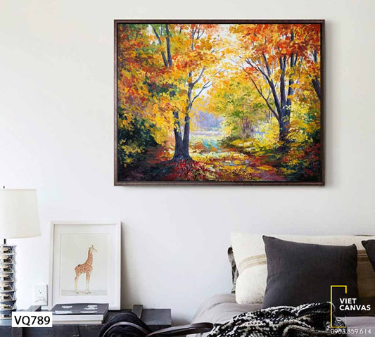 Tranh Khu Rừng Mùa Thu - VQ789