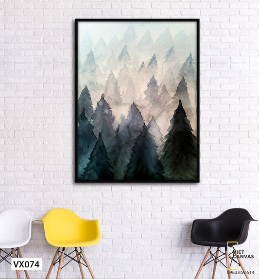 Tranh Khu Rừng Thông - VX074
