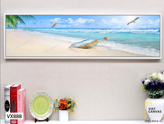 Tranh Khung Cảnh Biển Mùa Hè - VX888