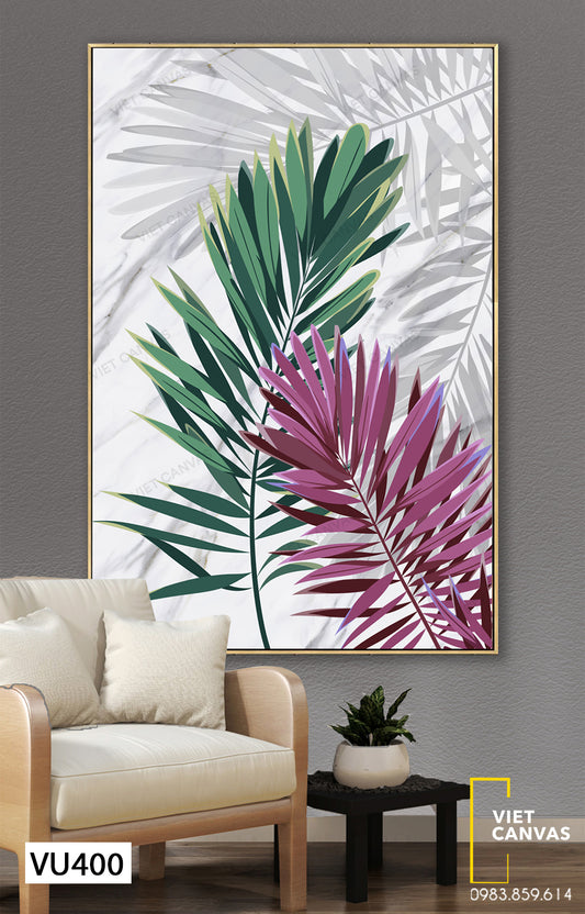 Tranh Lá Cây - VU400