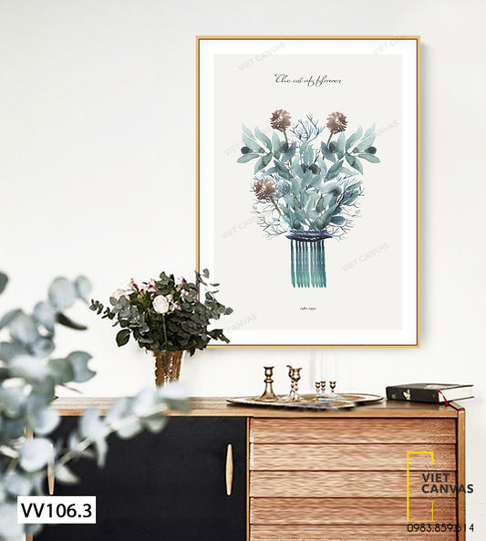 Tranh Lọ Hoa Ấn Tượng - VV106.3