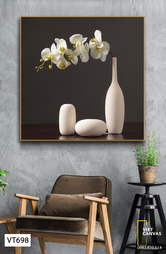 Tranh Lọ Hoa Phong Lan - VT698