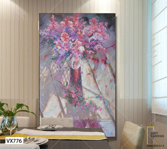 Tranh Lọ Hoa Tỏa Sắc - VX776