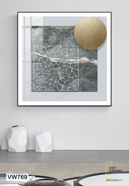 Tranh Mặt Trăng Ấn Tượng - VW769