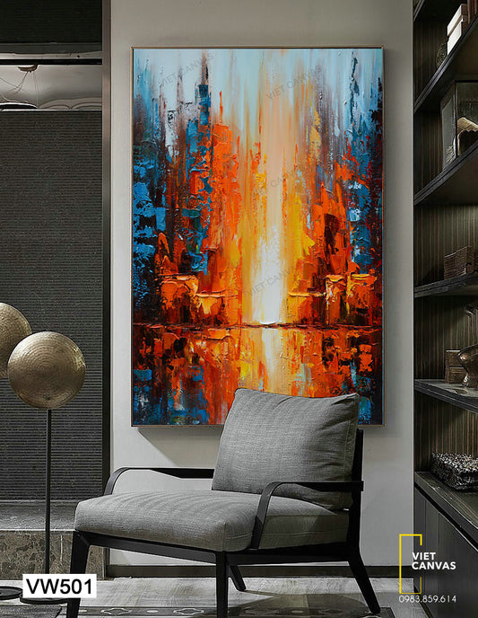 Tranh Màu Sắc Trừu Tượng - VW501
