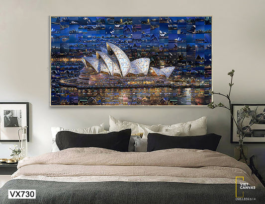 Tranh Nhà Hát Opera Sydney - VX730