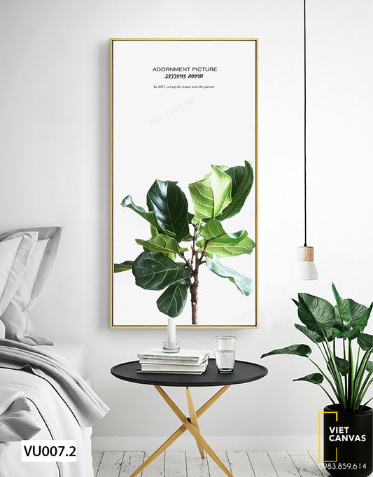 Tranh Nhành Cây Bàng - VU007.2