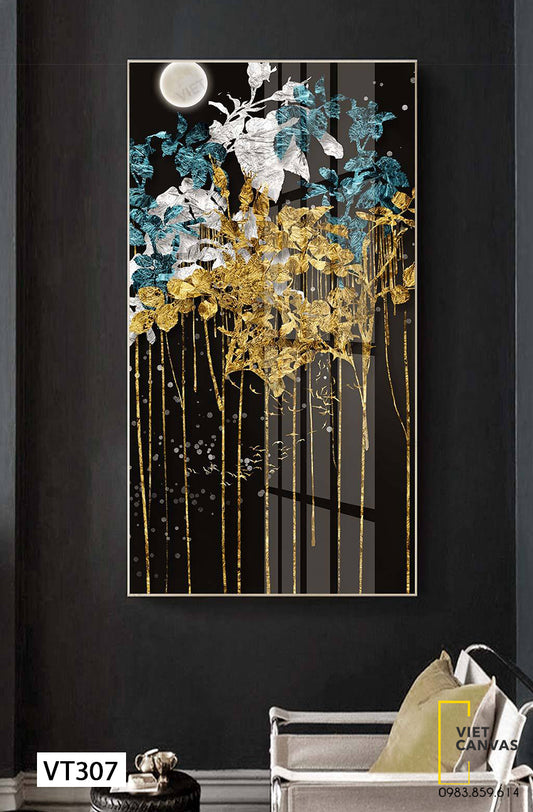 Tranh Nhánh Cây Và Trăng Tròn - VT307