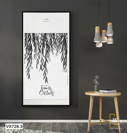 Tranh Nhành Lá Cây - VX728.3