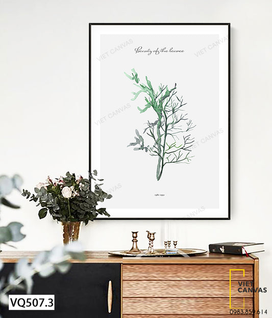 Tranh Nhành Lá Cây - VQ507.3