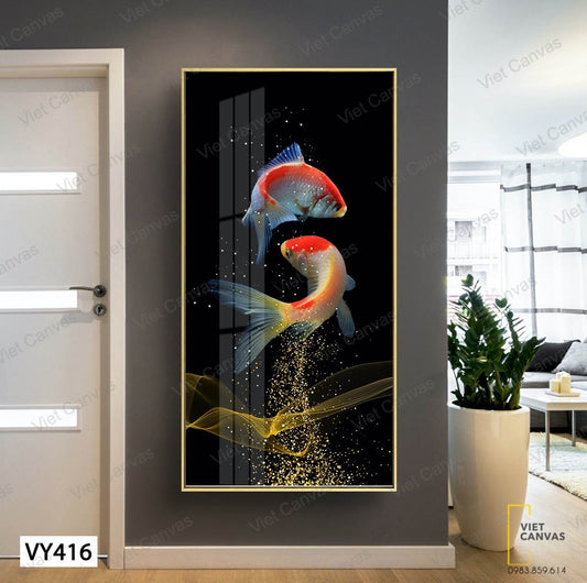 Tranh Nhị Ngư Sang Trọng - VY416