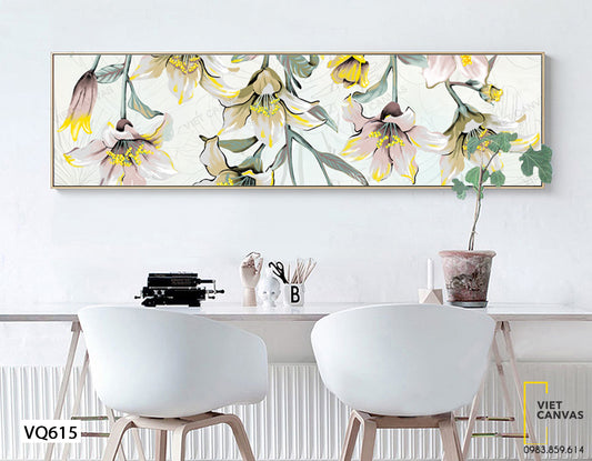Tranh Những Cành Hoa Tươi Thắm - VQ615