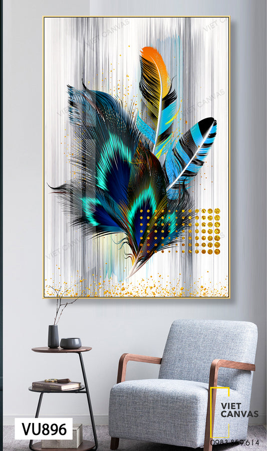Tranh Những Chiếc Lông Vũ - VU896