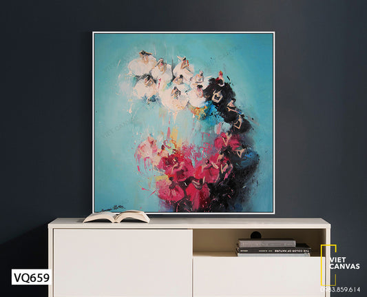 Tranh Những Cô Gái Nhảy Múa - VQ659