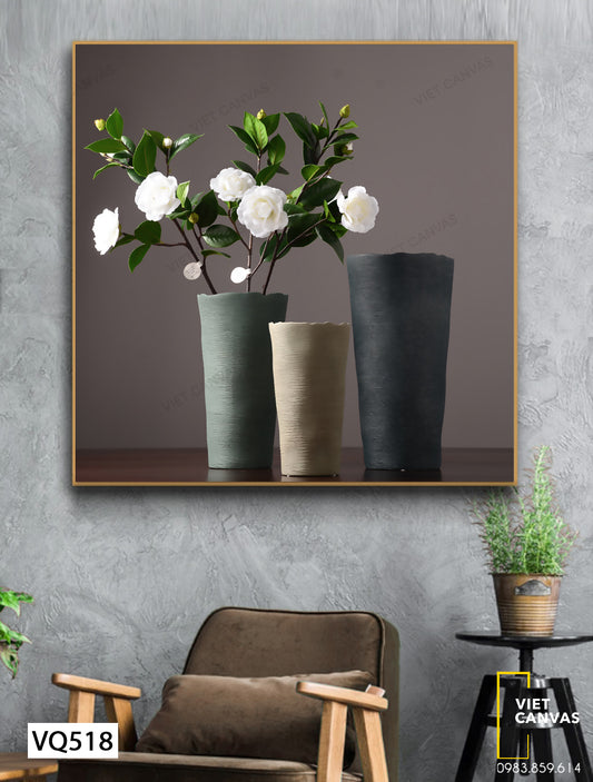 Tranh Những Lọ Hoa - VQ518