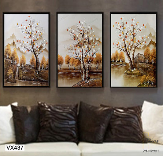 Tranh Phong Cảnh Mùa Xuân - VX437