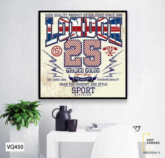 Tranh Poster Quảng Cáo - VQ450