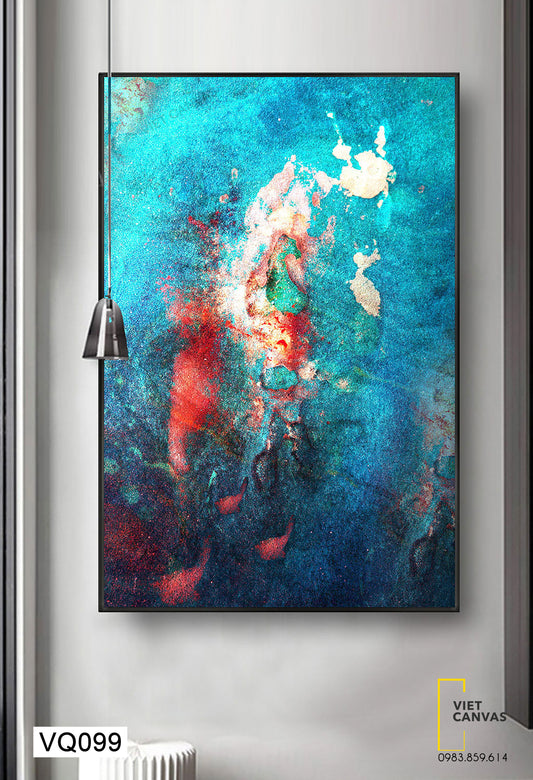 Tranh Sắc Màu Trừu Tượng - VQ099